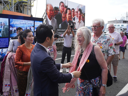 Tourisme : Le Westerdam revient au Cambodge avec plus de 2 000 croisiéristes à bord