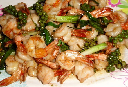Crevettes à la khmère
