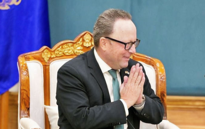 The ambassador also expressed his appreciation of the relations and cooperation between Cambodia and Germany, which continue to develop and strengthen