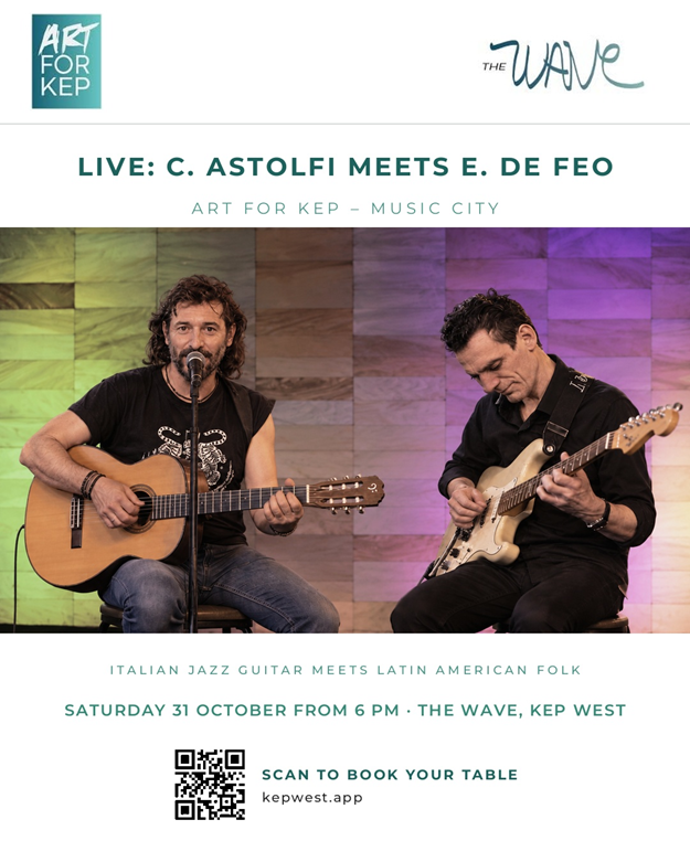 L'affiche du concert, samedi 31 octobre à The Wave, Kep West