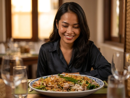 Cambodge & Recette : Salade de fleur de bananier