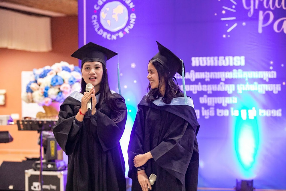 La Cambodgienne a été diplômée en 2018