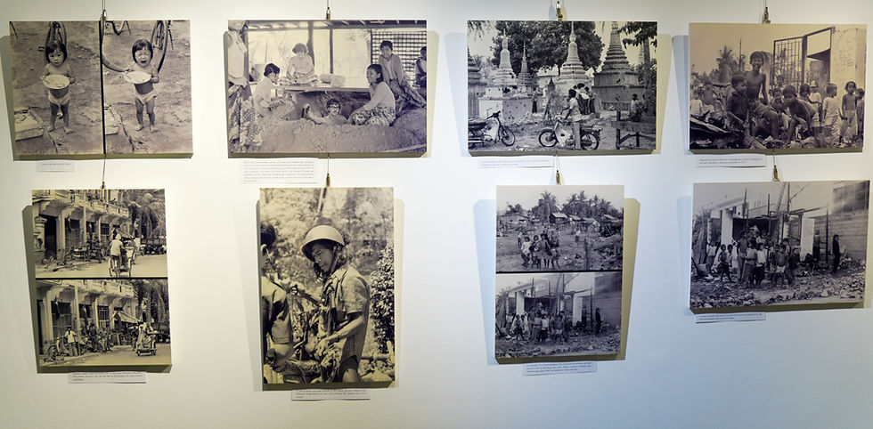 Phnom Penh, 1972-1975 : Un regard inédit de Colin Grafton dévoilé au Musée SOSORO