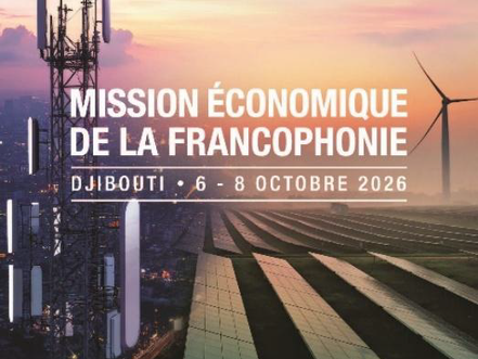 Après six éditions réussies organisées dans différentes régions francophone, l’Organisation internationale de la Francophonie (OIF) poursuit son engagement en faveur d’une Francophonie économique ambitieuse et solidaire en organisant, en collaboration avec les autorités djiboutiennes, une nouvelle mission économique de la Francophonie, du 6 au 8 octobre 2026 à Djibouti.
