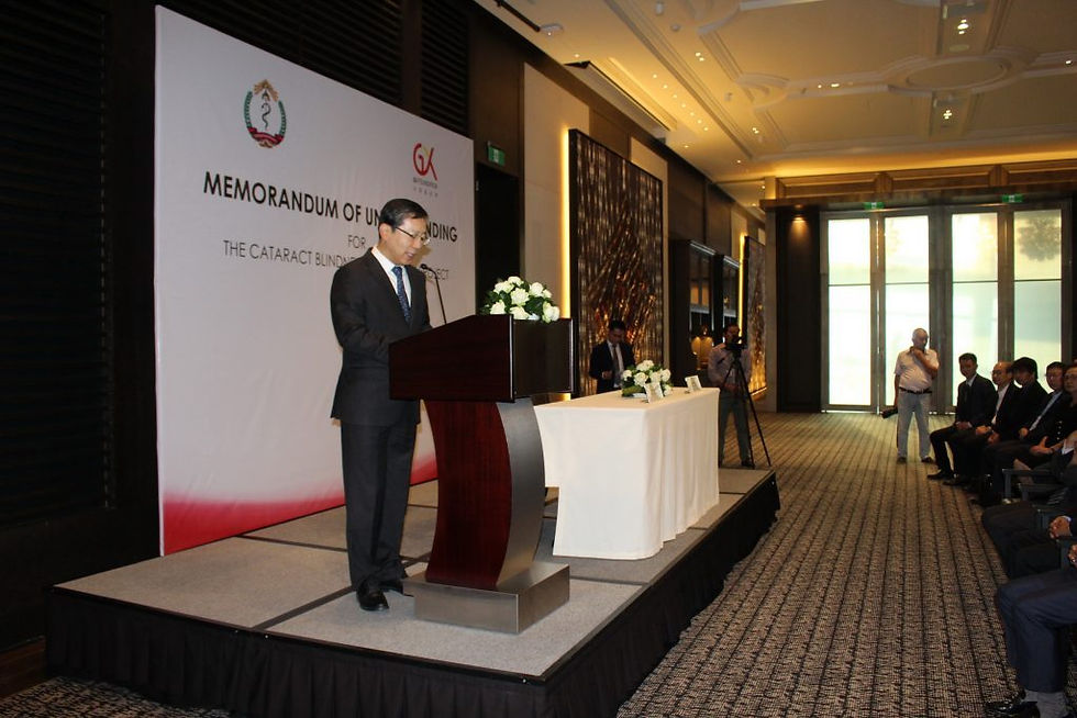 L'Ambassadeur de Chine au Cambodge, M. Wang Wentian
