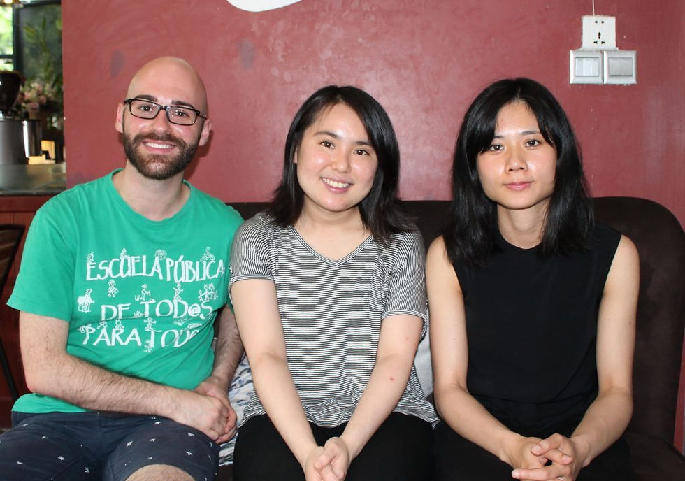 Antoine Flores Garcia, Sara Aratake et Hsin Di Shih