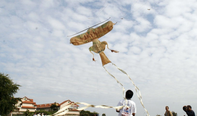 Le retour des cerfs-volants-Khleng Ek dans le ciel cambodgien