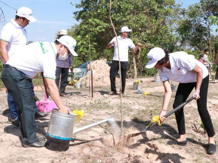 Nature & Initiative : Plus de 10 000 arbres plantés sur le site d'Angkor