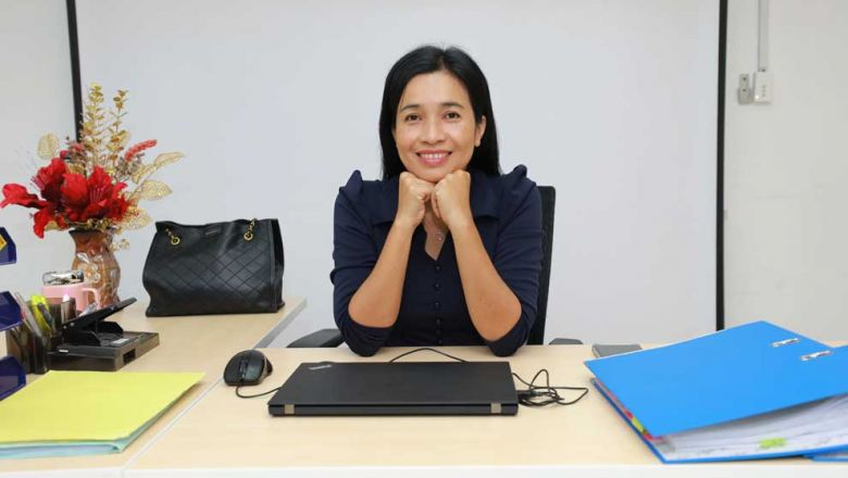 Nuch Kimline, fondatrice et directrice générale d'ATCam Consulting. Photo Hong Menea