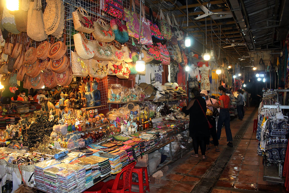 Morosité chez les vendeurs de souvenirs