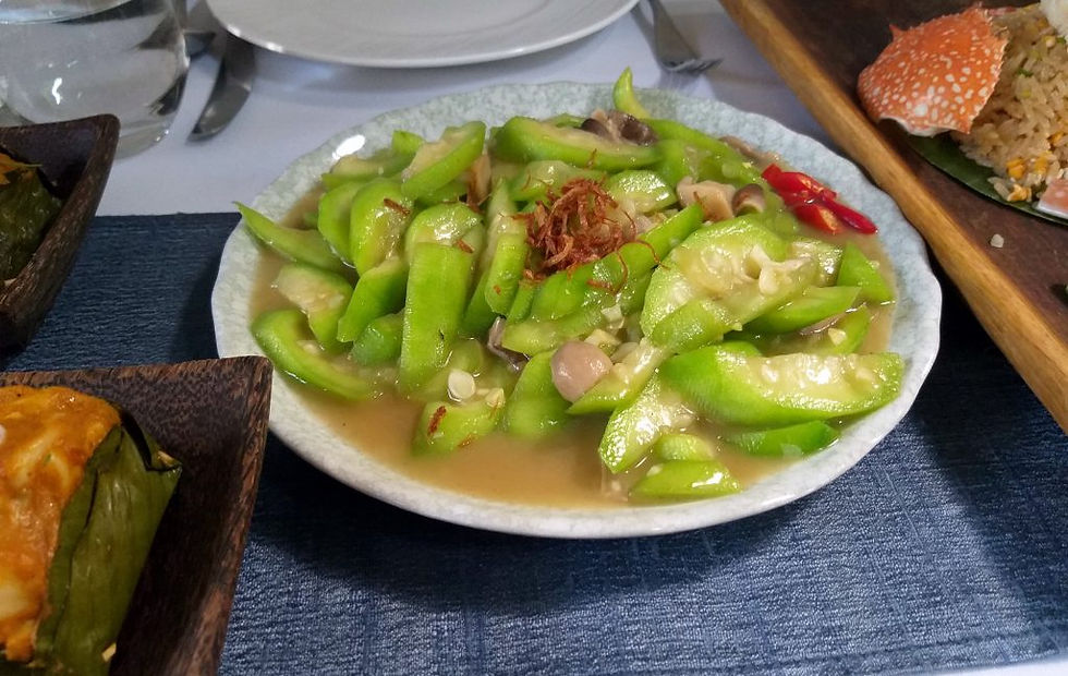 Luffa sautée