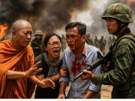 On 17 September, harrowing videos circulated of the head-on clash between Cambodian civilians, including monks, and Thai forces near Ban Nong Ya Kaew (on the Thai side) and Prey Chan (on the Cambodian side). Tear gas and rubber bullets were fired, resulting in a dramatic toll of 28 casualties, including civilians and monks.