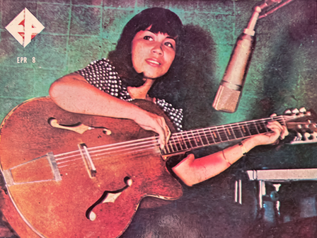 Pou Vannary, the guitar-playing singer of Cambodia's golden age