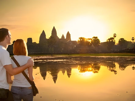 A UNESCO World Heritage Site, Angkor Wat never ceases to fascinate with its thousand-year-old history, its architectural majesty and its mystical aura. Its perfect order, refined bas-reliefs and light-filled alleyways offer an unrivalled romantic setting - an atmosphere conducive to eternal oaths.