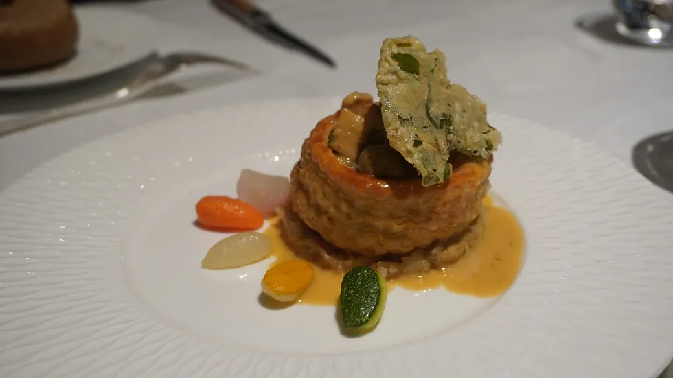 Le ris de veau exquis que Catherine a tant apprécié
