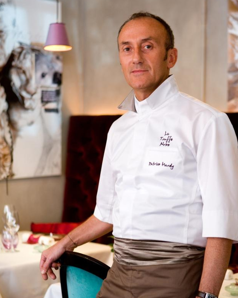 le chef étoilé Patrice Hardy