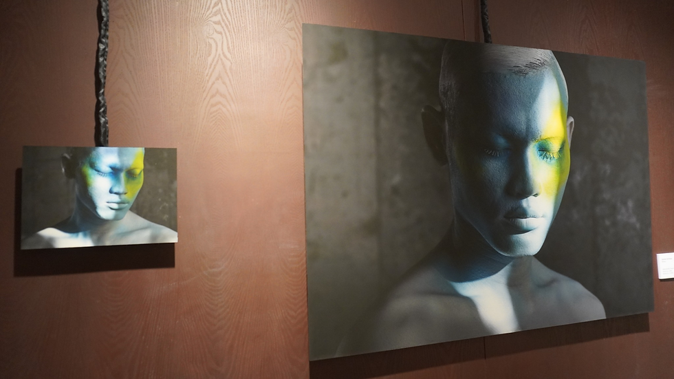 "Ici ou là by artist Damien Dufresne"