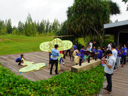 Art for Kep: Khmer kite workshop, two full sessions