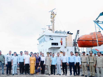 Transports : Inauguration d'un nouveau port à Koh Kong pour dynamiser le commerce avec la Chine