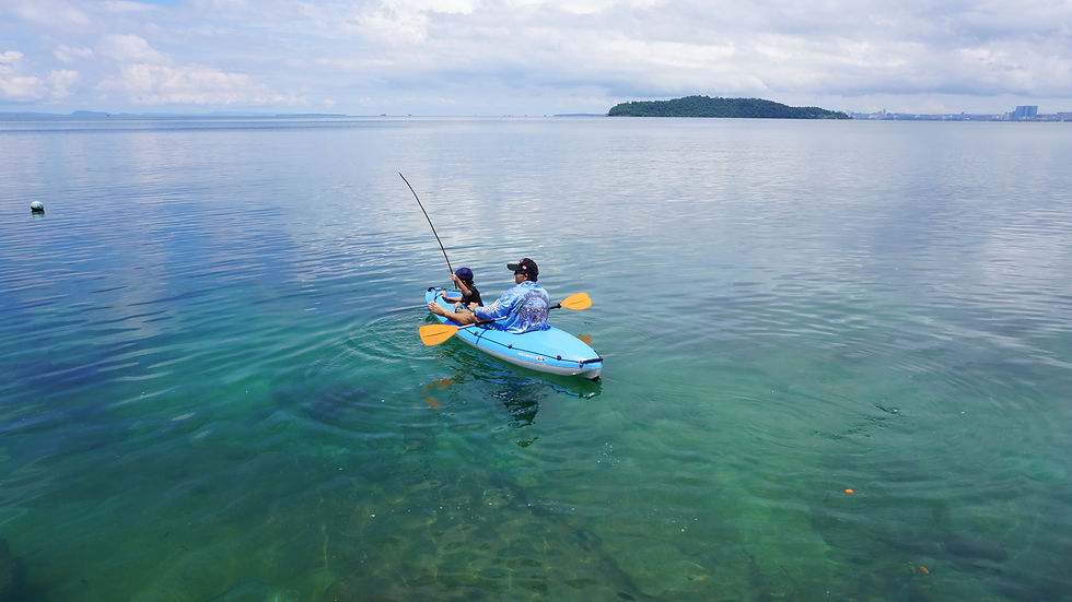 ...ou se rendre de l'autre coté de l’île