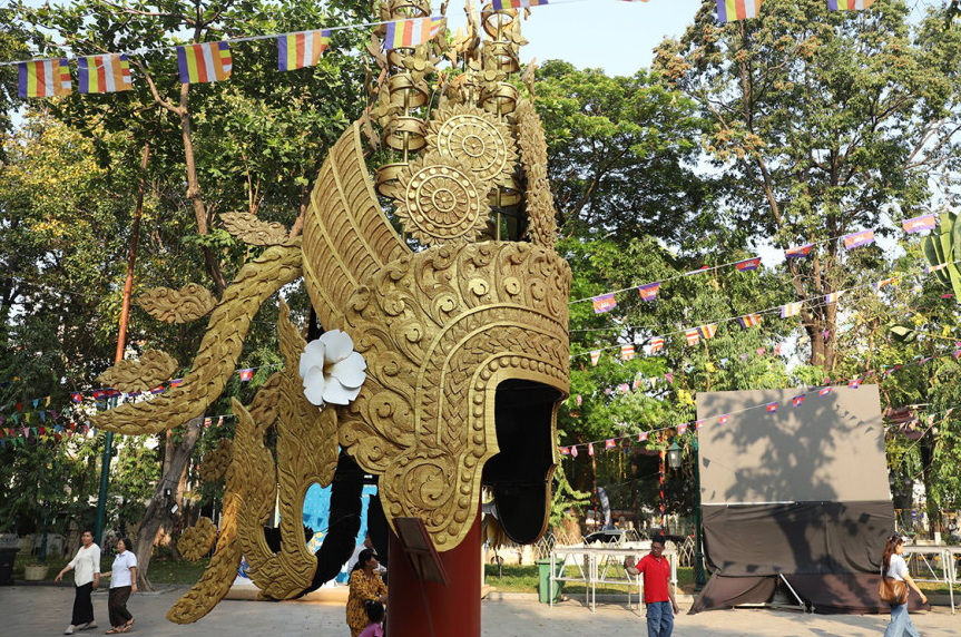 Le Wat Phnom prêt à accueillir visiteurs locaux et touristes pour le Nouvel An khmer dès aujourd'hui