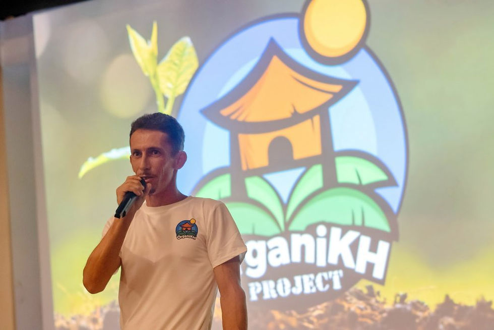 Olivier Collineau, venu présenter l’OrganiKH Project