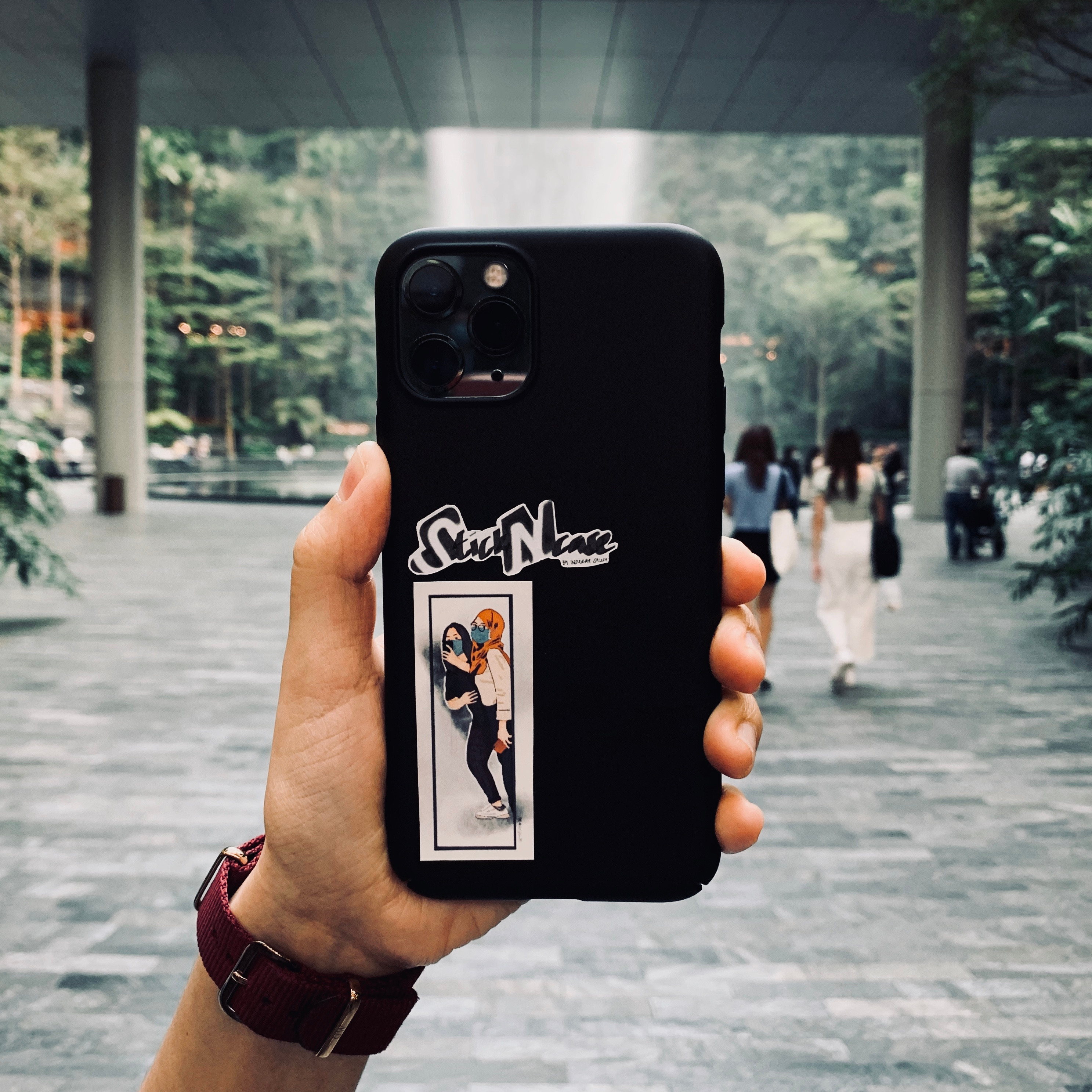 Just Sticker, Casing and Digital Art