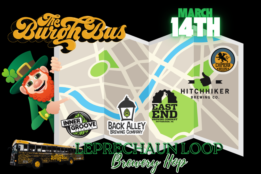 St. Paddy's Leprechaun Loop Brewery Hop - Pittsburgh Allentown Taproom