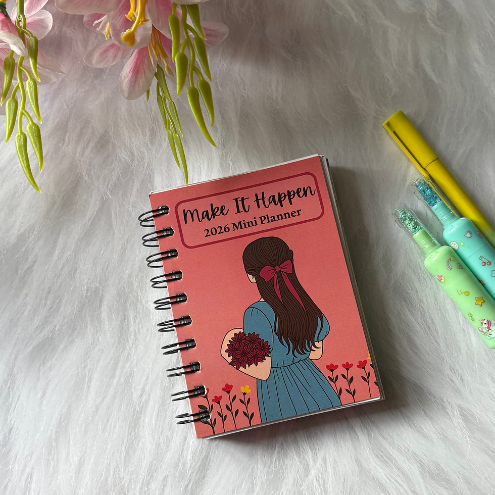 Plan Craft Studio - Dream & Bloom 2026 Mini Planner