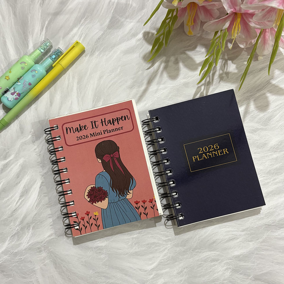 Plan Craft Studio - Combo of Dream & Bloom and Elite Classic 2026 Mini Planner