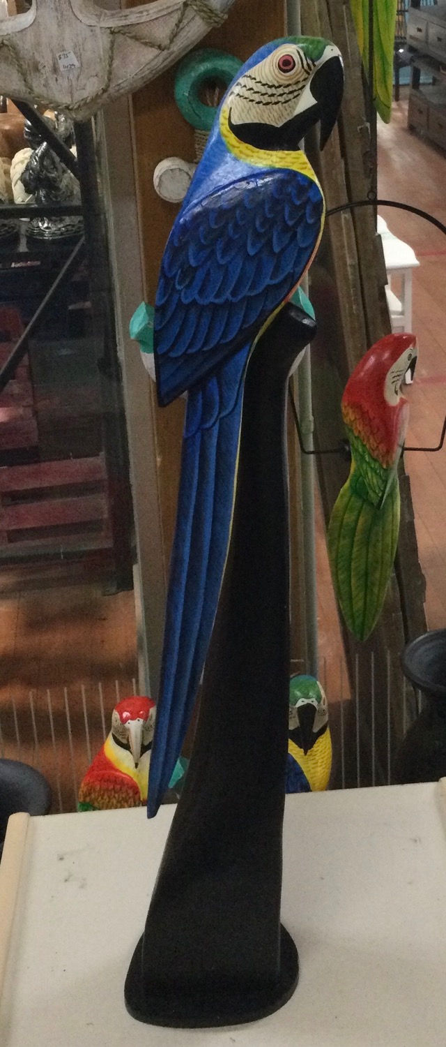 Thumbnail: Large Bali parrot statue