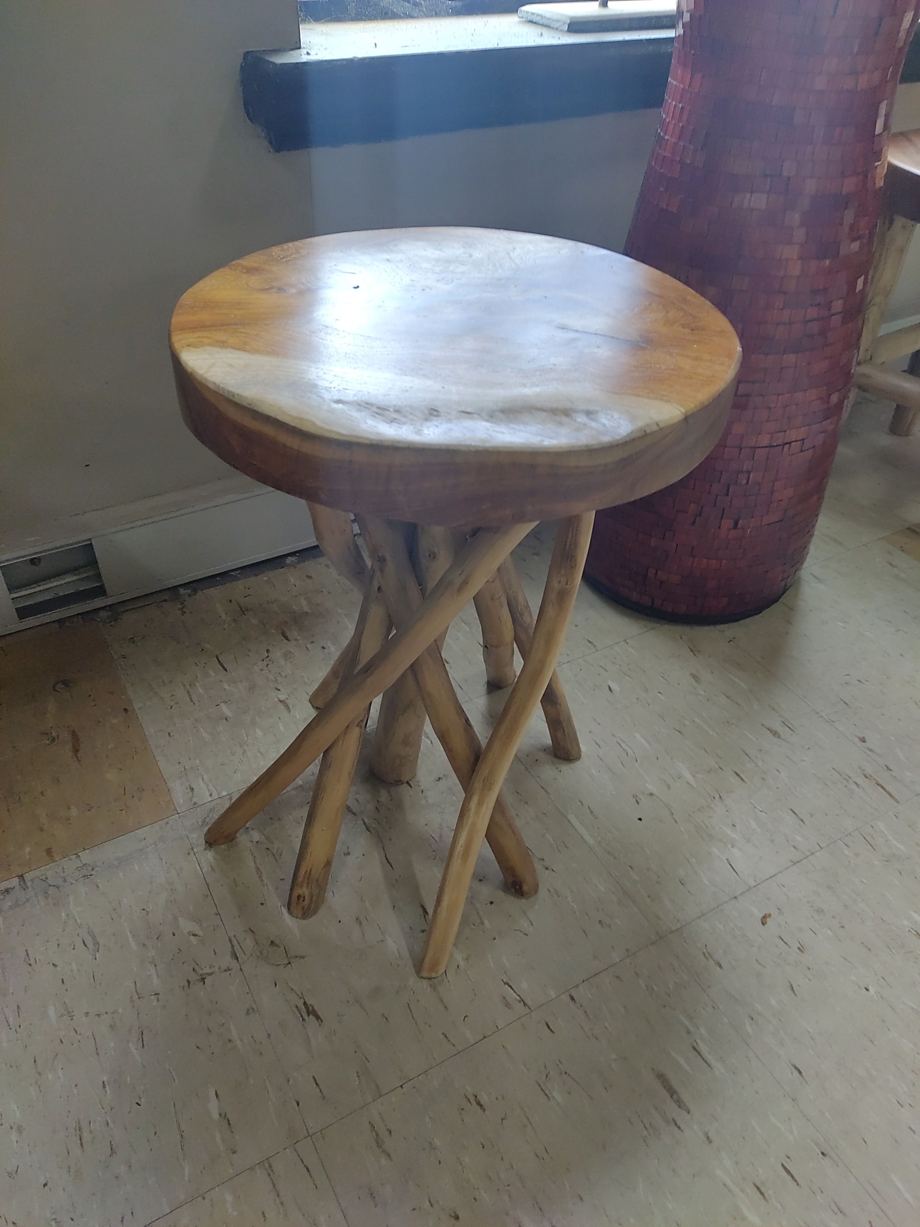 Teak table small
