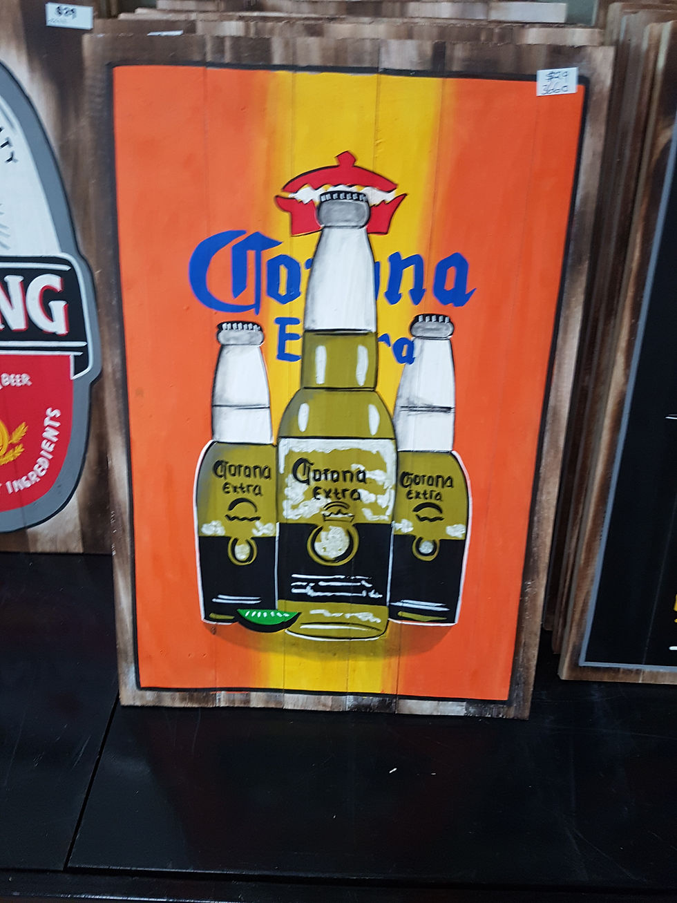 Thumbnail: WOODEN ALCOHOL SIGNS