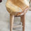 Thumbnail: Round top teak root bar stool