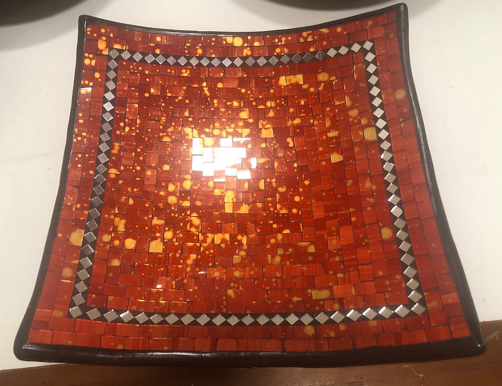 Thumbnail: Mozaic Plate Round  (Large)