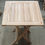 Thumbnail: folding table teak 60cm