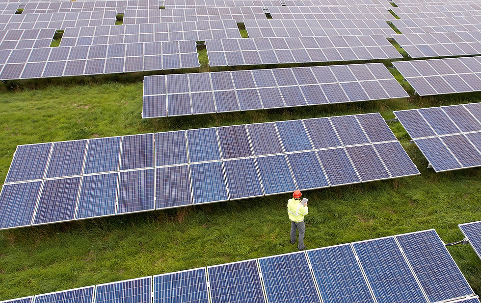 Inspección de paneles solares