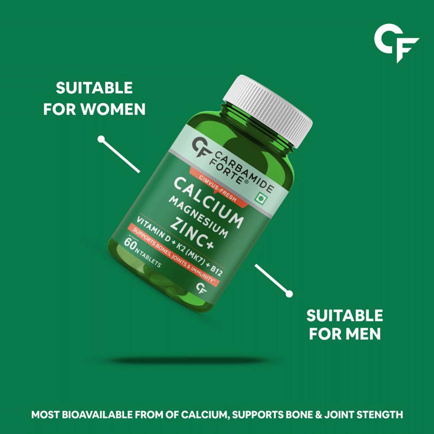 Carbamide Forte Calcium Magnesium Zinc Vitamin D3