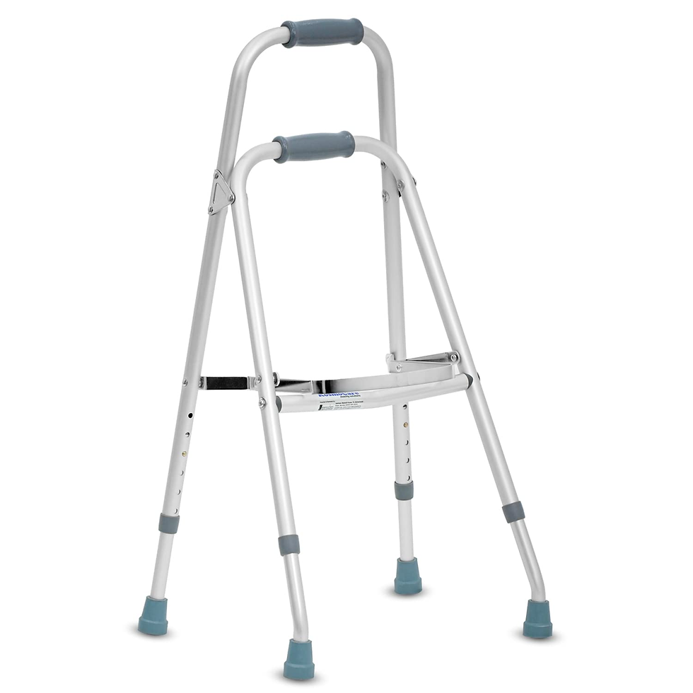 Thumbnail: KosmoCare Height Adjustable Folding Walker