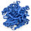 Miniature : Elastiques caoutchouc - 400(Ø255)mm x 15mm - Bleu - sac de 1kg