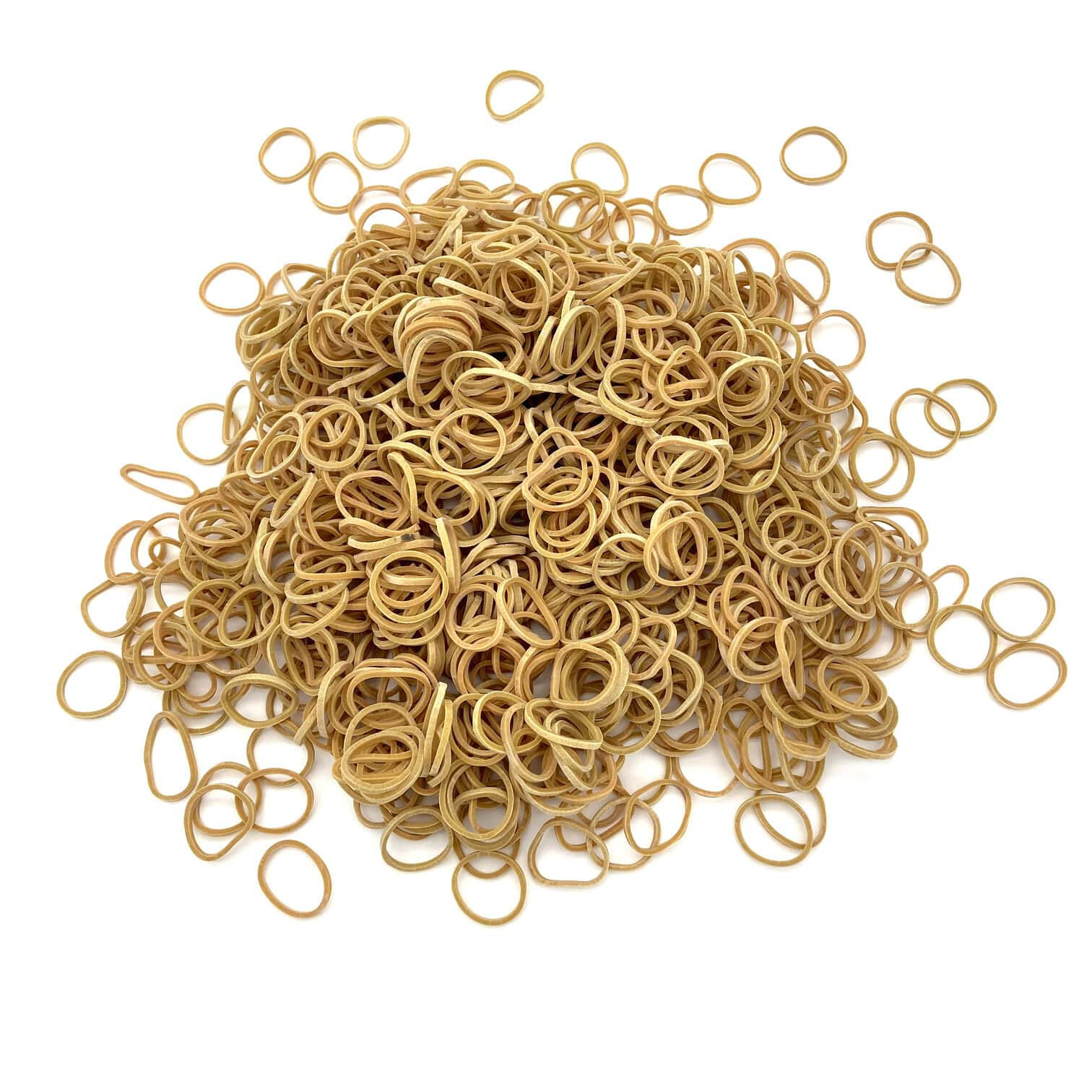 élastiques caoutchouc blonds 20 x 1.7mm