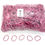 Miniature : Elastiques caoutchouc - 50(Ø32)mm x 3mm - Rose - sac de 1kg