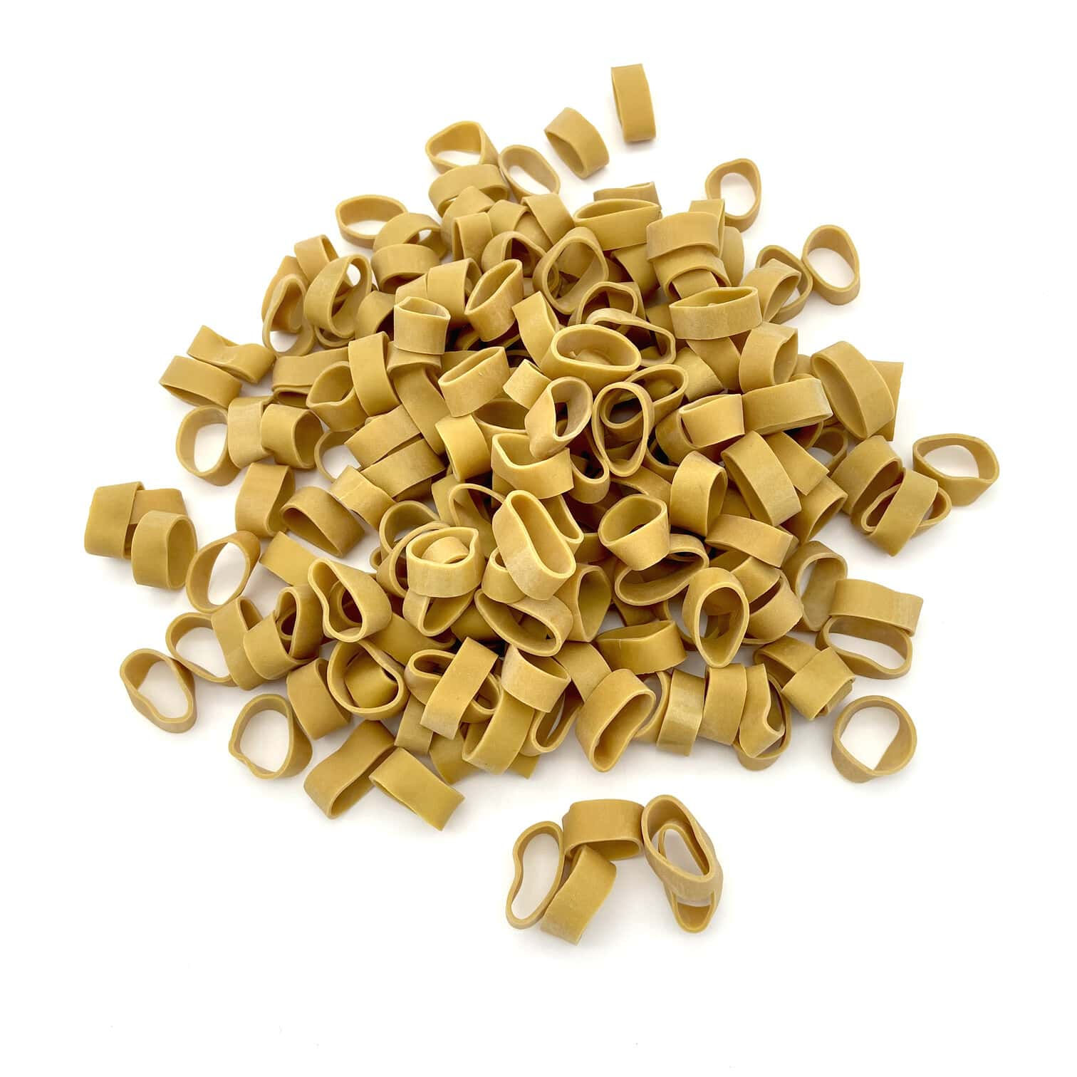 élastiques caoutchouc blonds 30 x 10mm