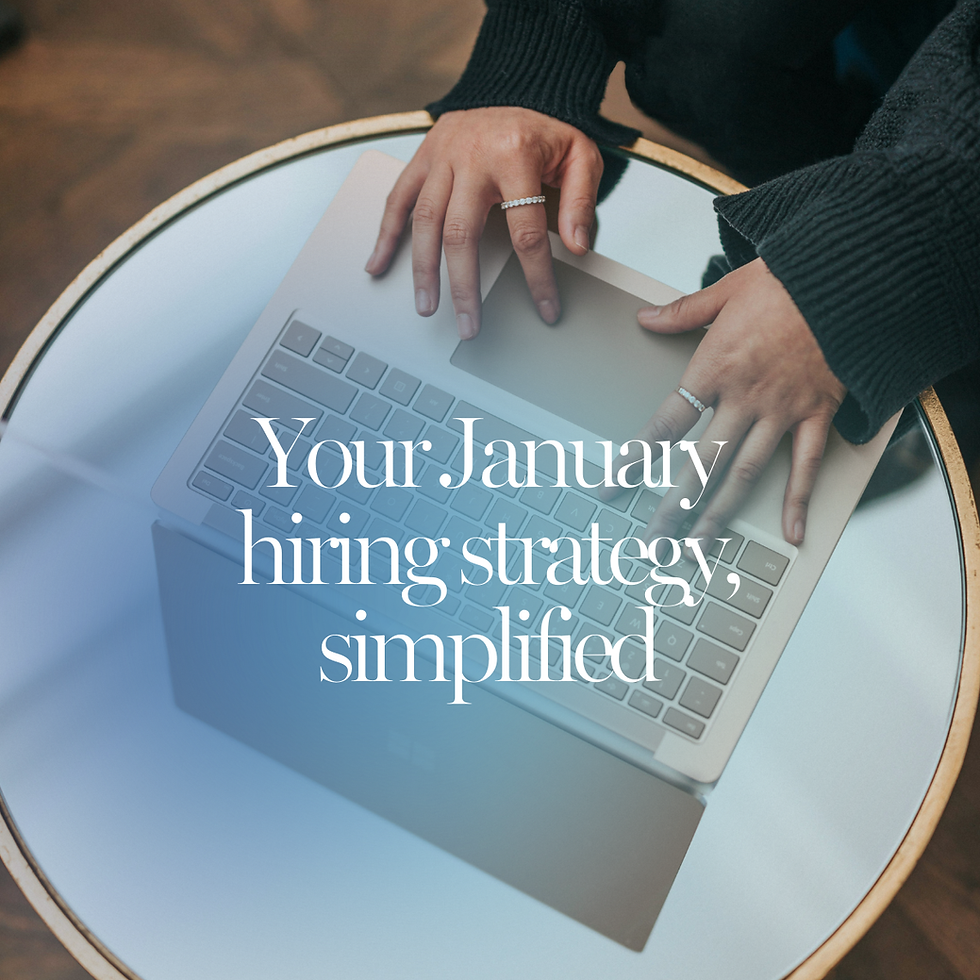 Do you need to actually hire? January hiring strategy: how to start the year with the right people in the right roles