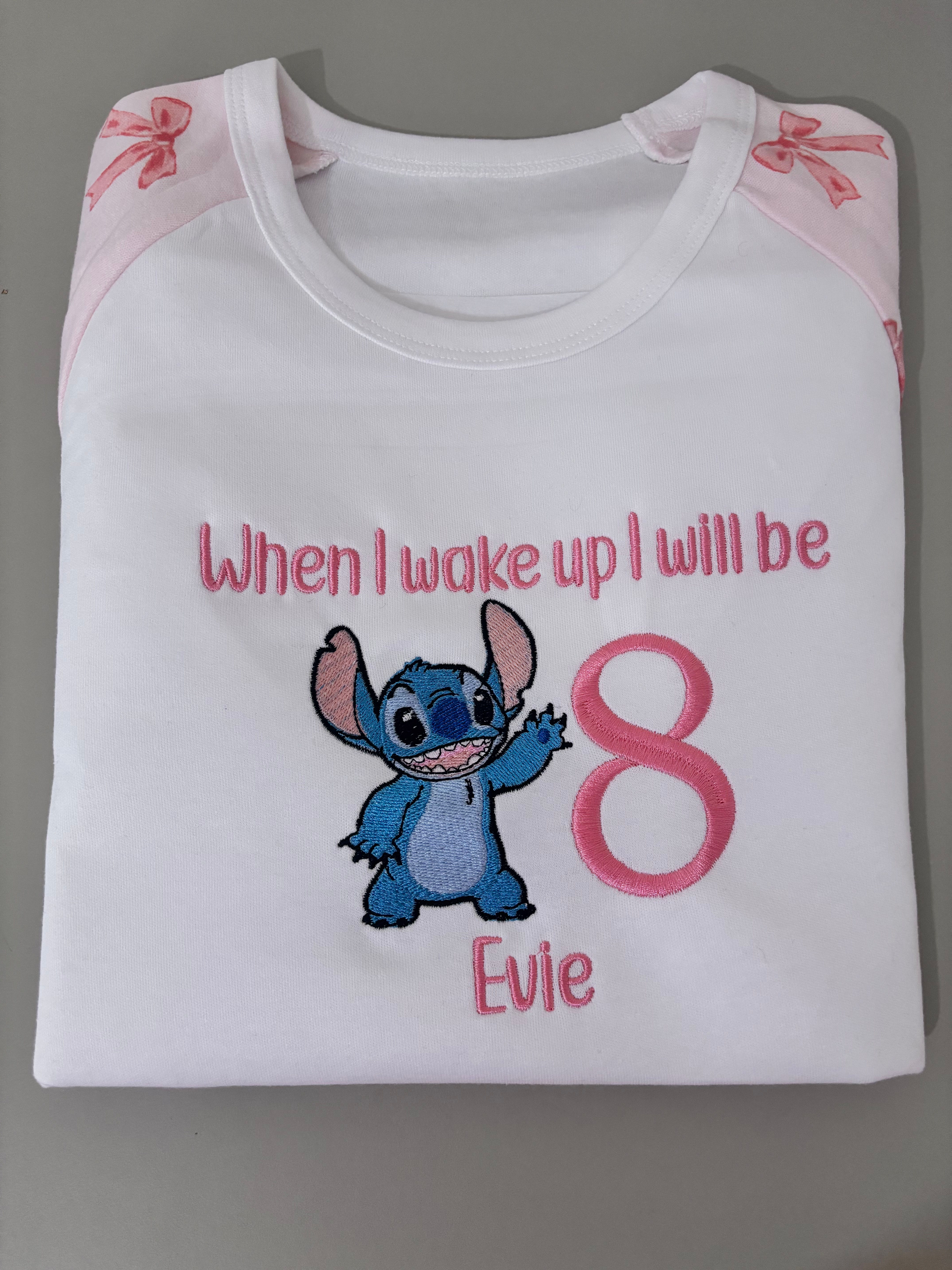 Stitch pyjamas 