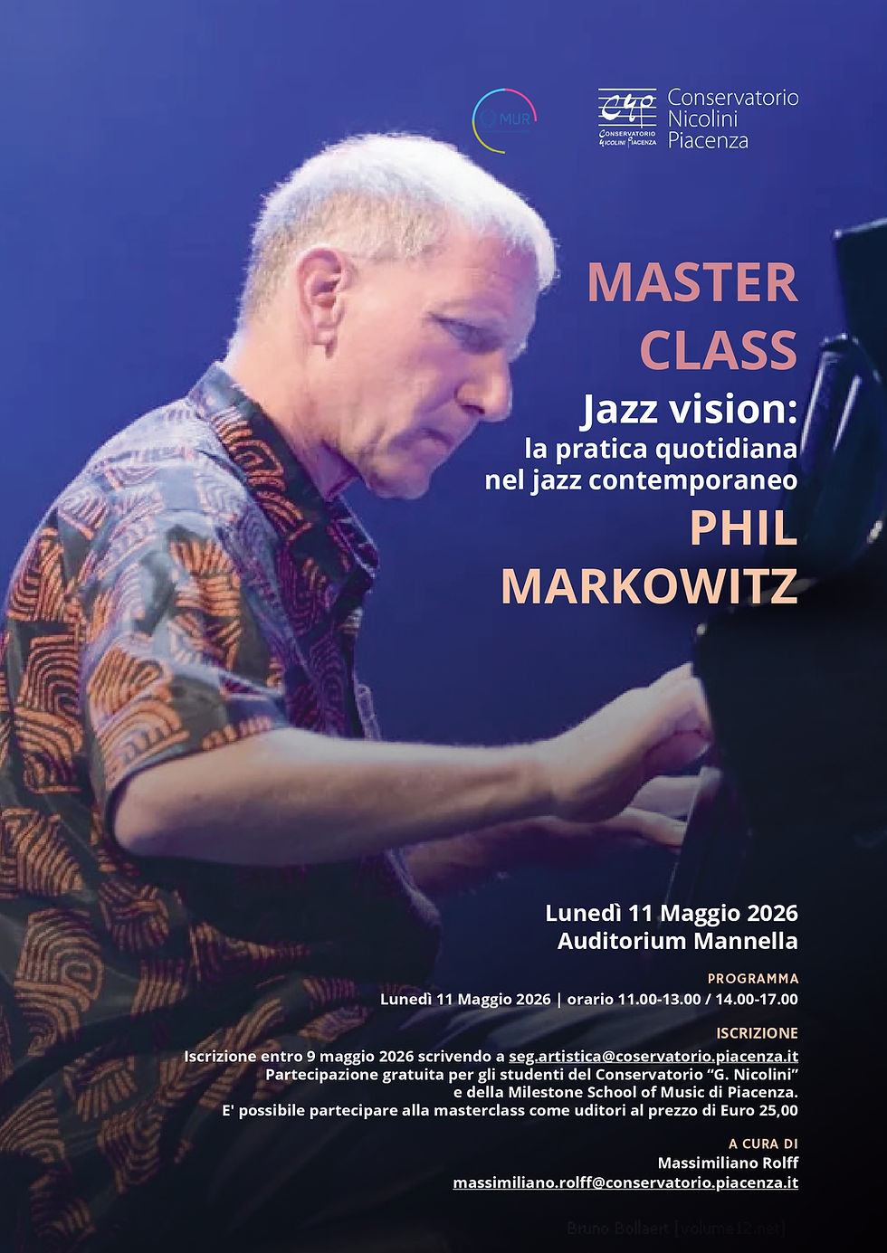 Masterclass Jazz Vision Phil Markowitz