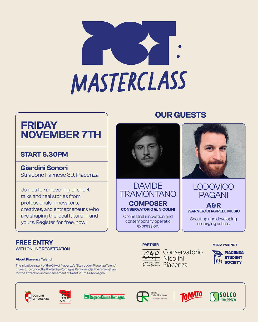 Giardini Sonori: Davide Tramontano e Lodovico Pagani