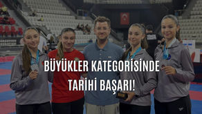 BÜYÜKLER KATEGORİSİNDE TARİHİ BAŞARI!