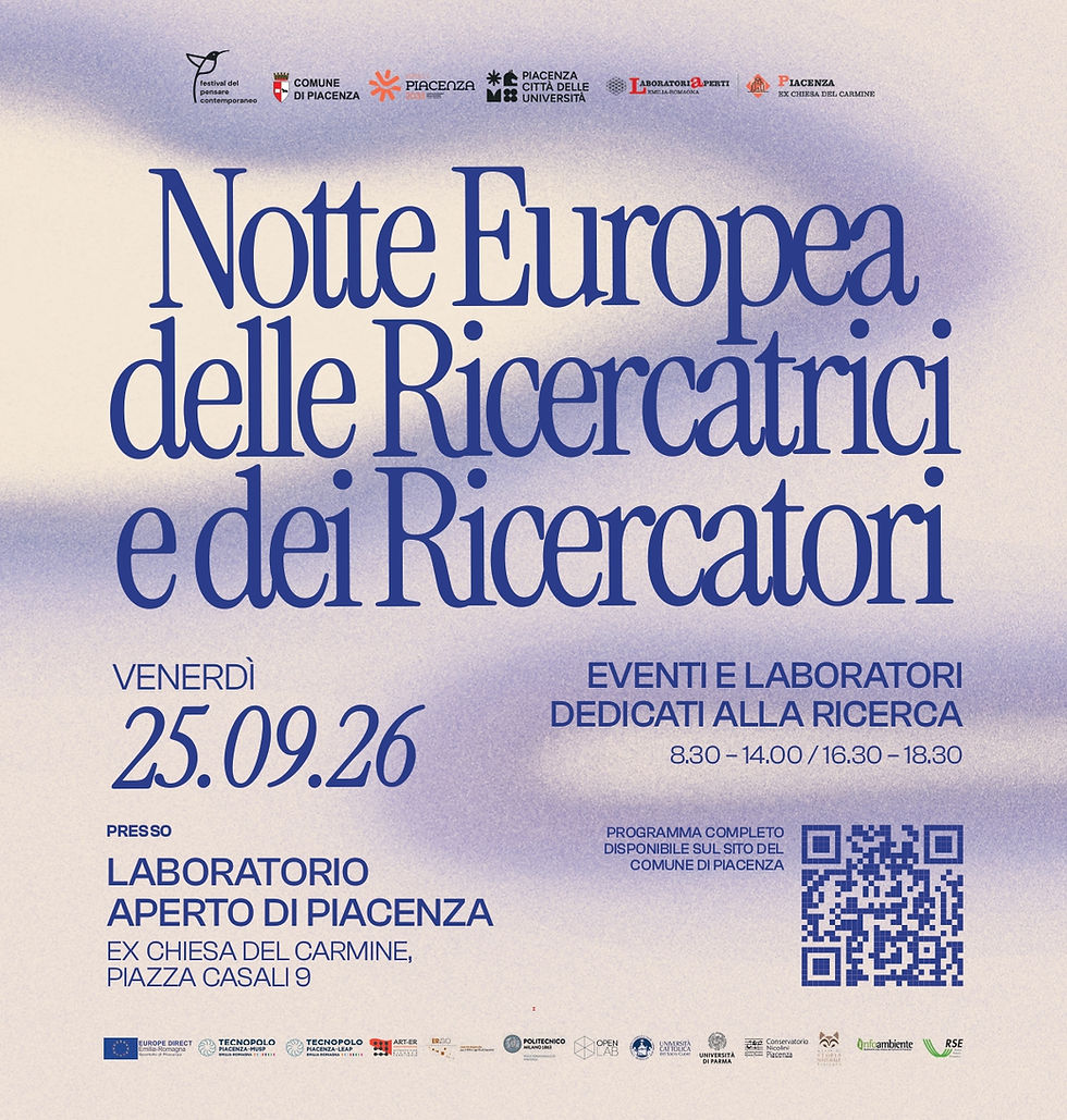 Notte Europea delle Ricercatrici e dei Ricercatori