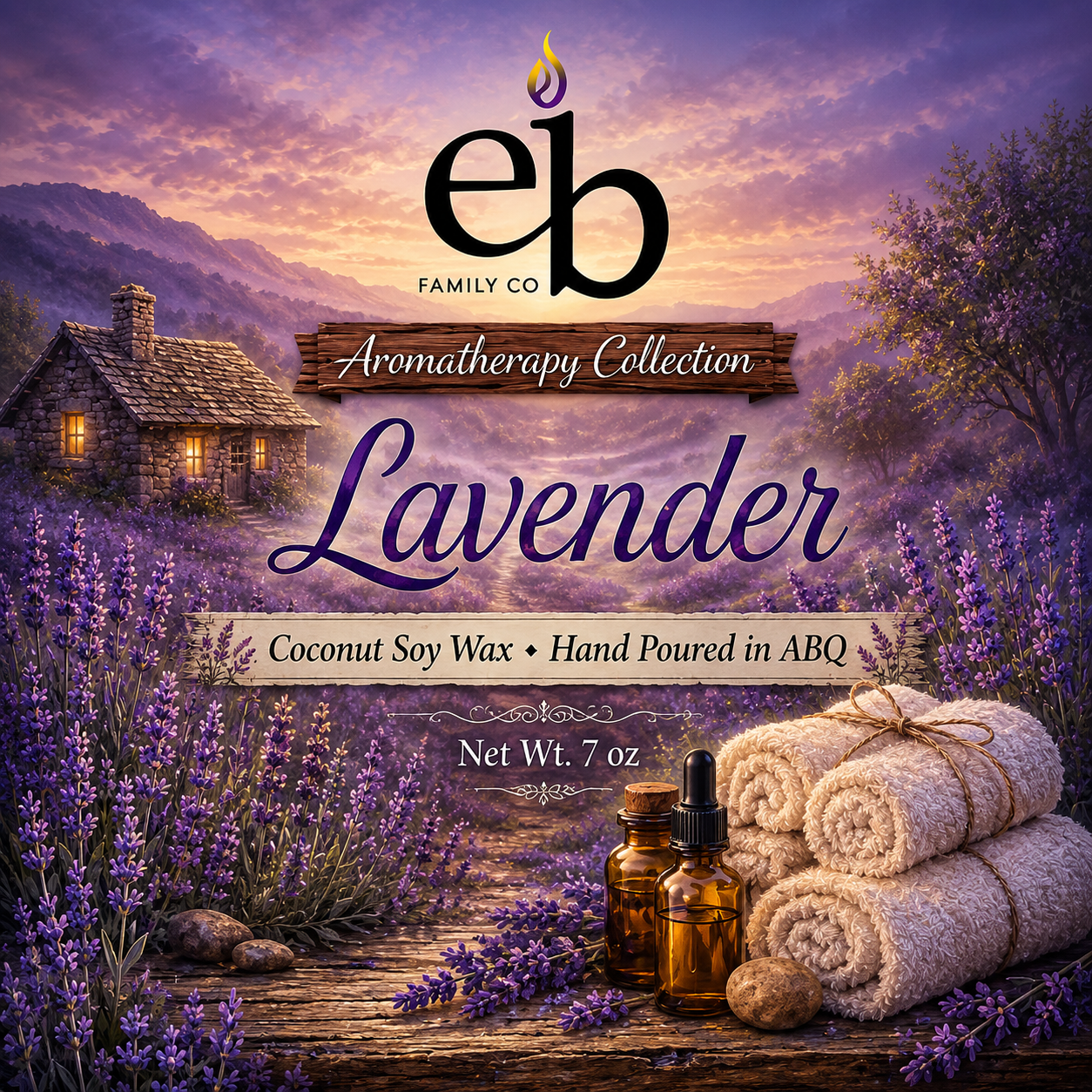 (EO) Lavender Candle
